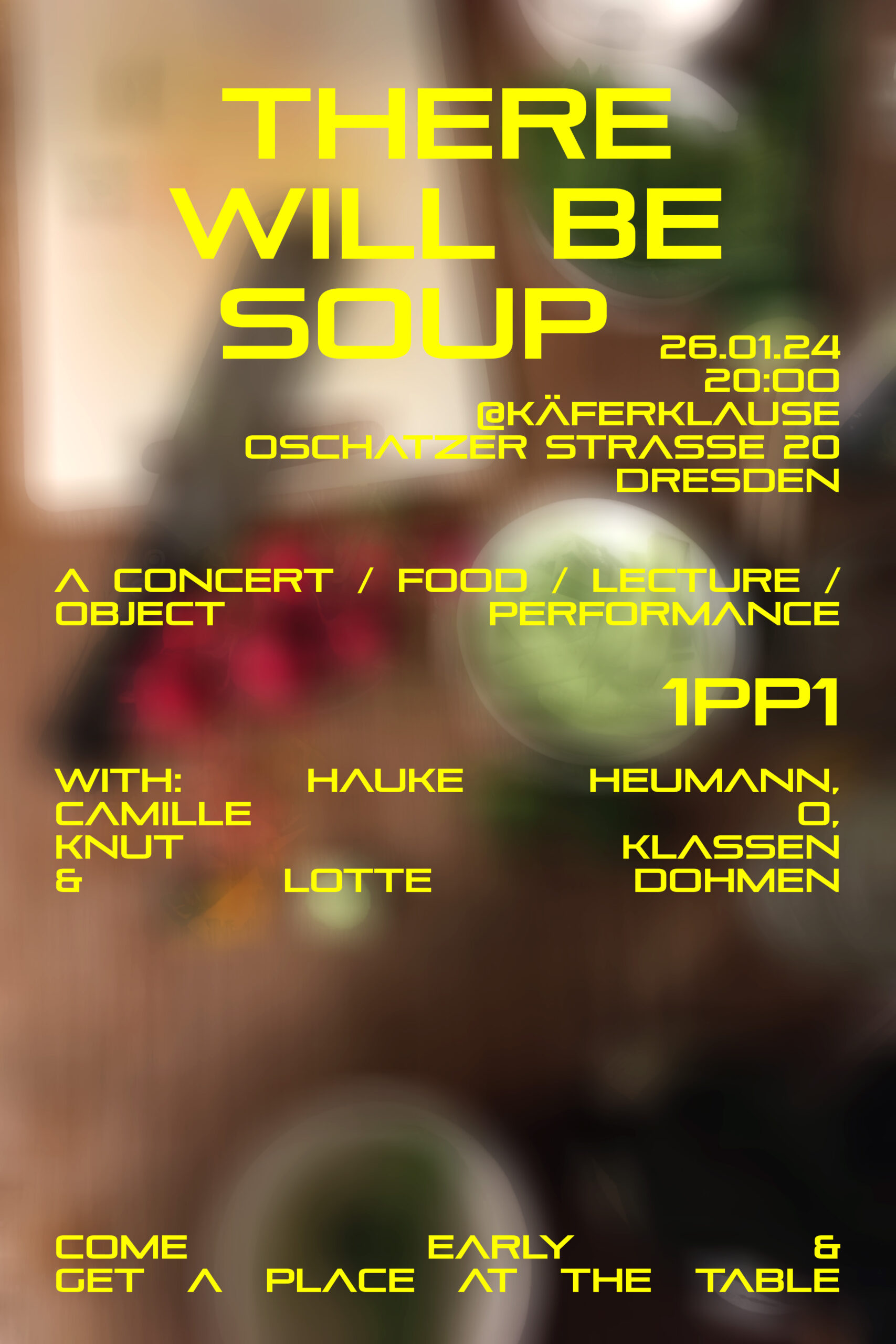 Anzeigefehler: There will be soup - 1pp1 (2024) Poster